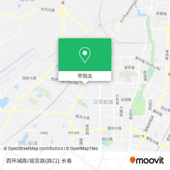 西环城路/迎宾路(路口)地图