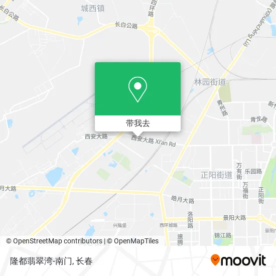 隆都翡翠湾-南门地图