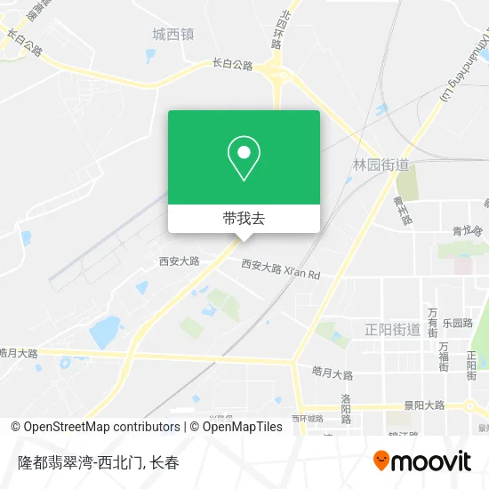 隆都翡翠湾-西北门地图
