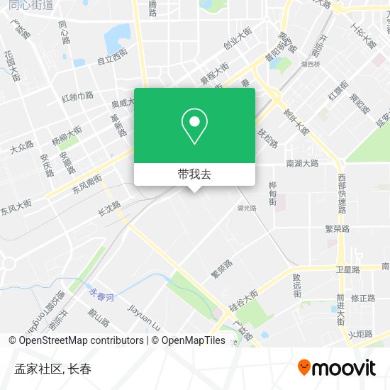 孟家社区地图