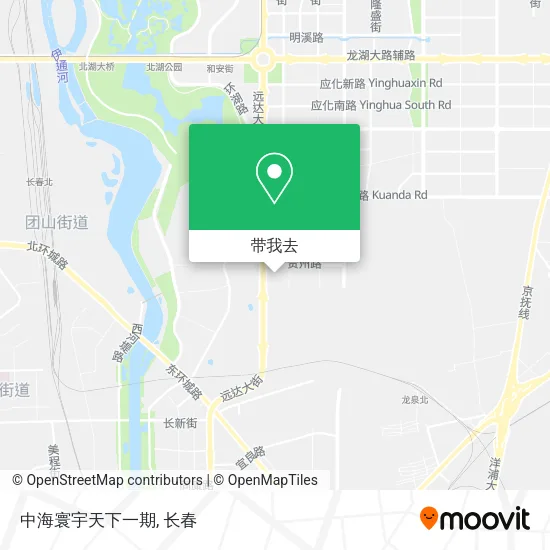 中海寰宇天下一期地图