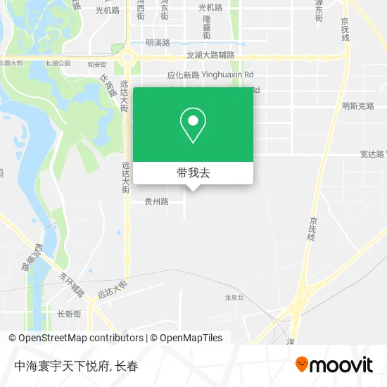 中海寰宇天下悦府地图
