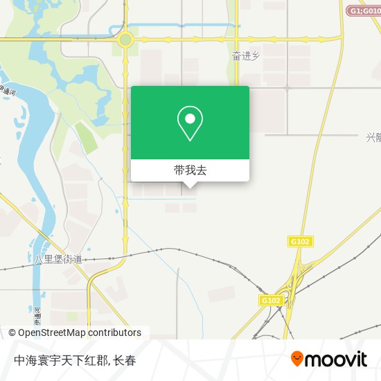 中海寰宇天下红郡地图