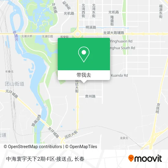 中海寰宇天下2期-F区-接送点地图