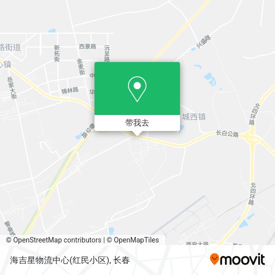 海吉星物流中心(红民小区)地图