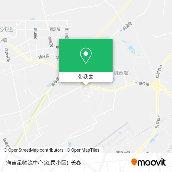 海吉星物流中心(红民小区)地图