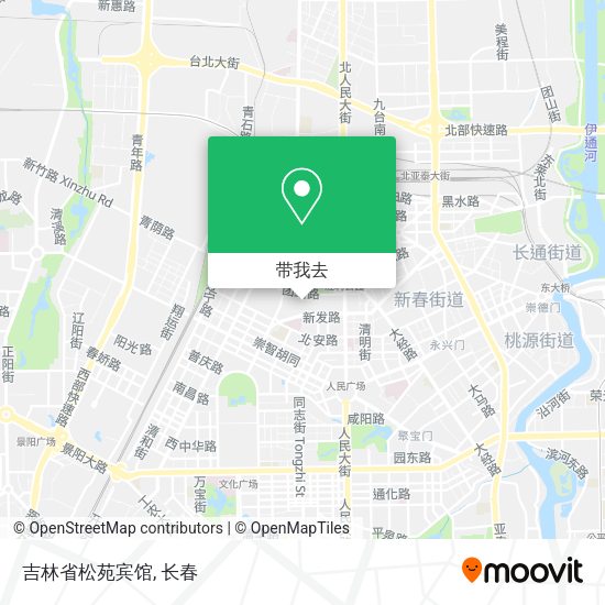 吉林省松苑宾馆地图