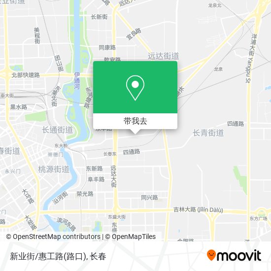 新业街/惠工路(路口)地图