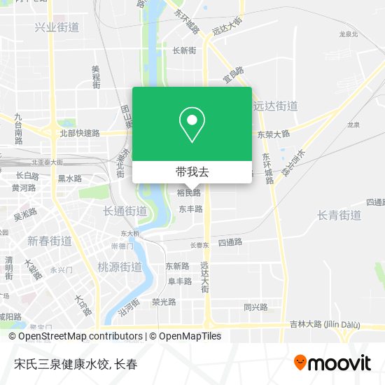 宋氏三泉健康水饺地图