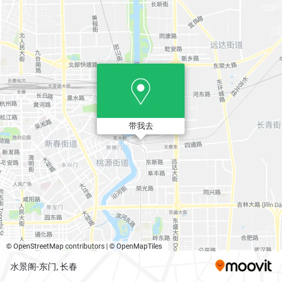 水景阁-东门地图