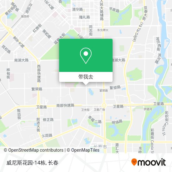 威尼斯花园-14栋地图