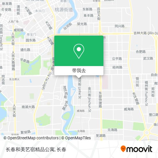 长春和美艺宿精品公寓地图