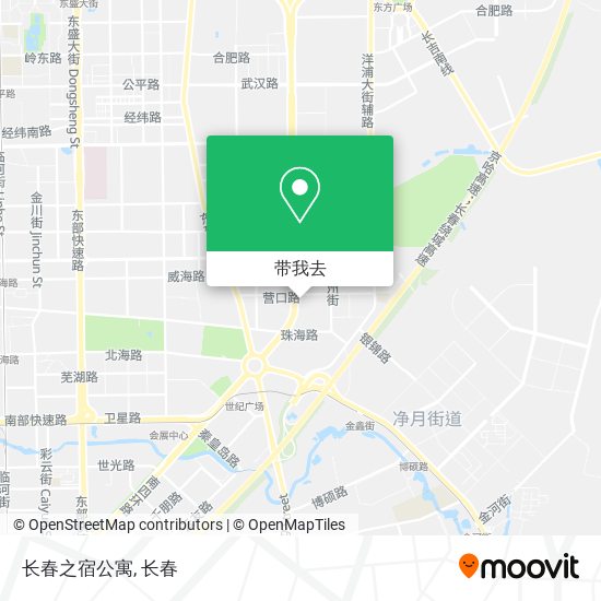 长春之宿公寓地图