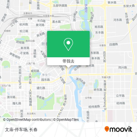 文庙-停车场地图