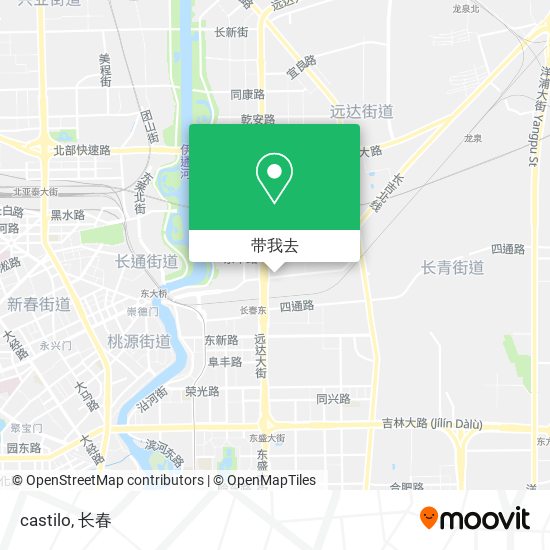 castilo地图