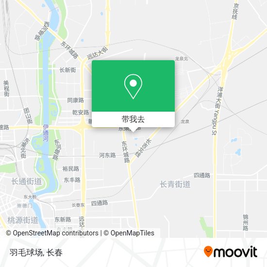 羽毛球场地图