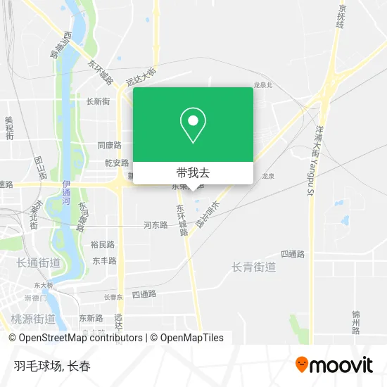 羽毛球场地图