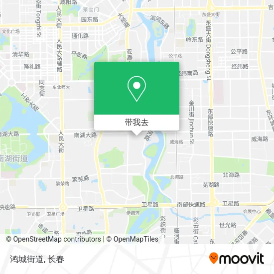 鸿城街道地图