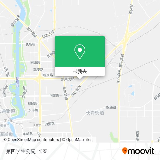 第四学生公寓地图