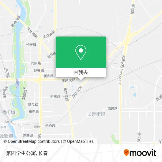 第四学生公寓地图