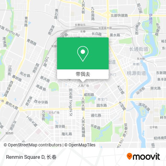 Renmin Square D地图