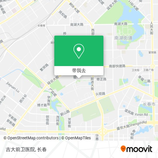 吉大前卫医院地图