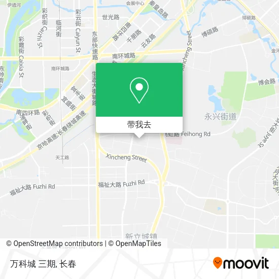 万科城 三期地图