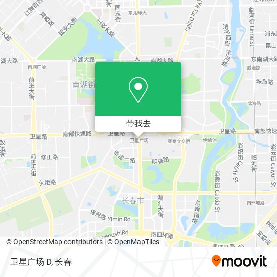 卫星广场 D地图