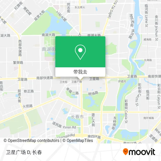 卫星广场 D地图