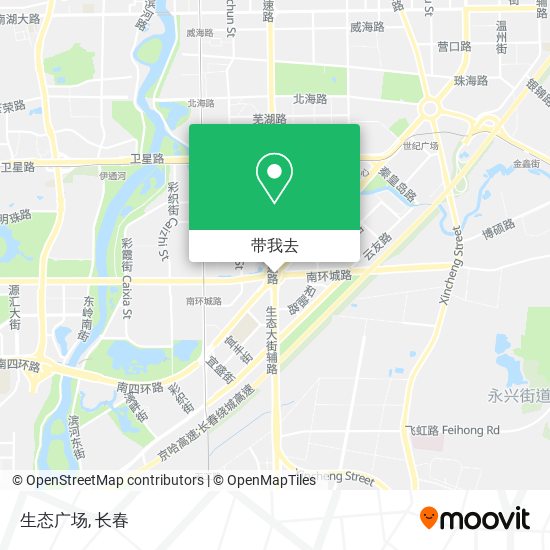 生态广场地图