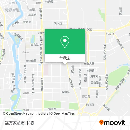 福万家超市地图