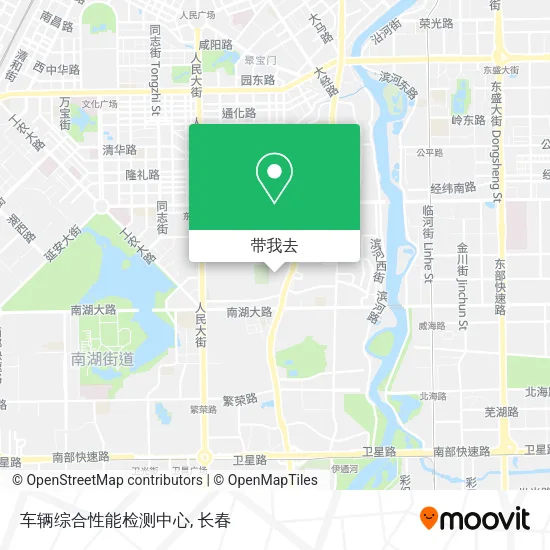 车辆综合性能检测中心地图