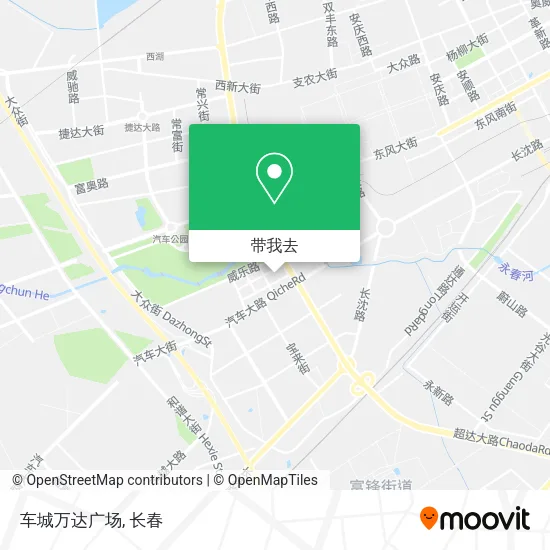 车城万达广场地图