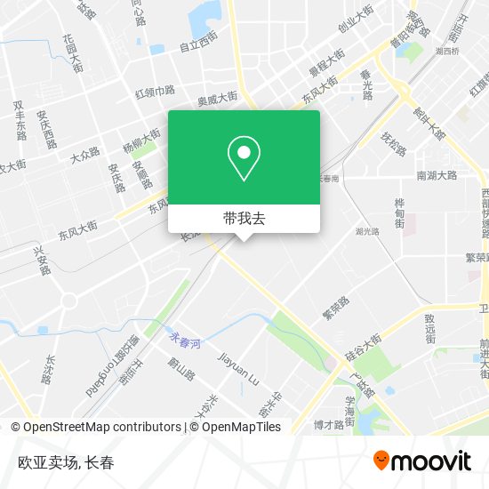欧亚卖场地图