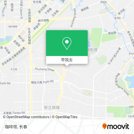 咖啡馆地图