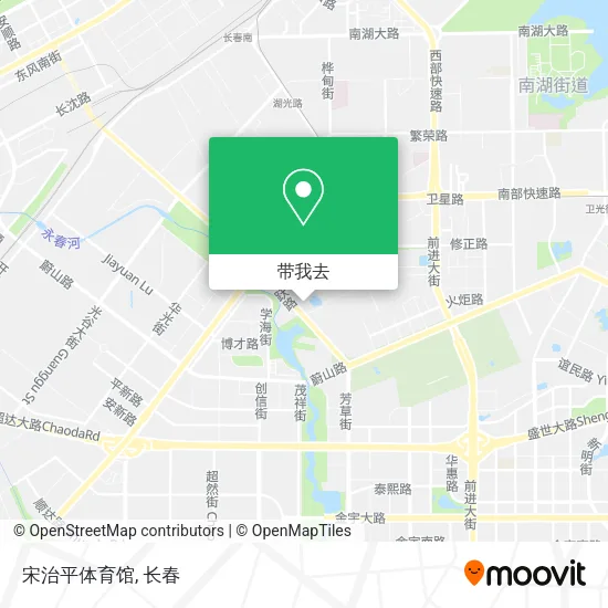 宋治平体育馆地图