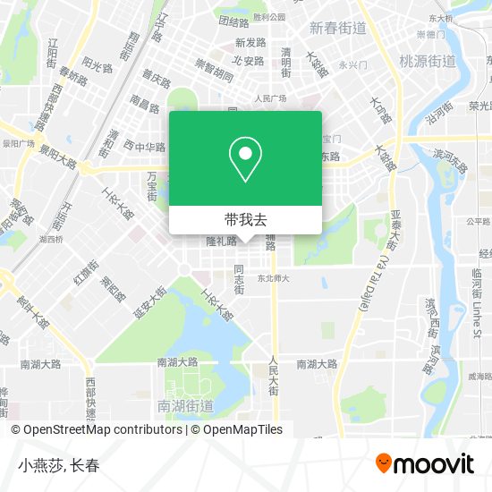 小燕莎地图