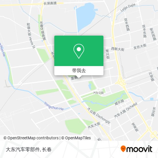 大东汽车零部件地图