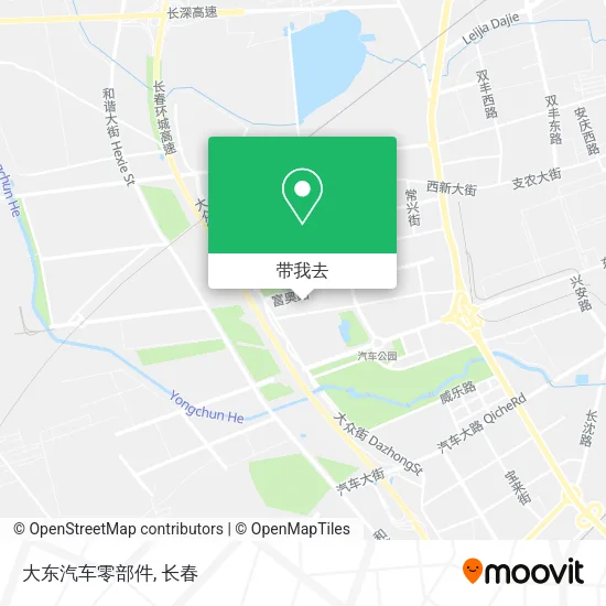 大东汽车零部件地图