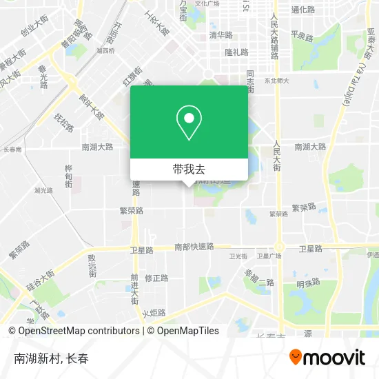 南湖新村地图