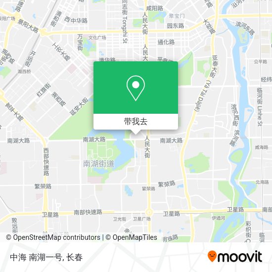 中海 南湖一号地图