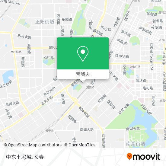 中东七彩城地图