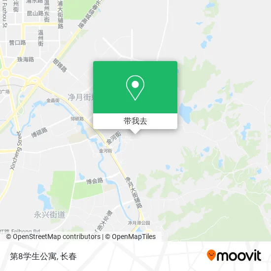 第8学生公寓地图