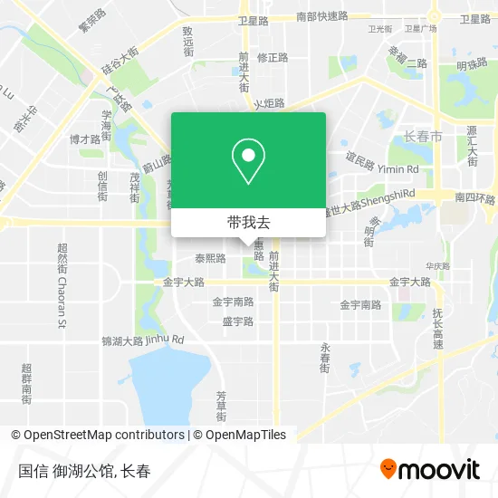 国信 御湖公馆地图