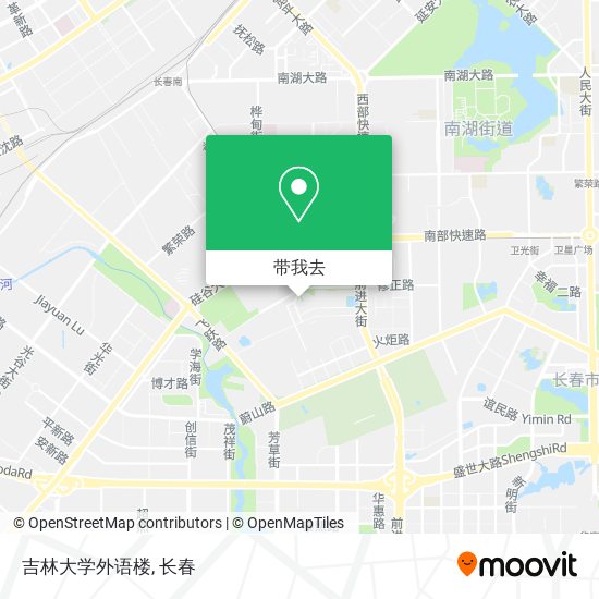 吉林大学外语楼地图