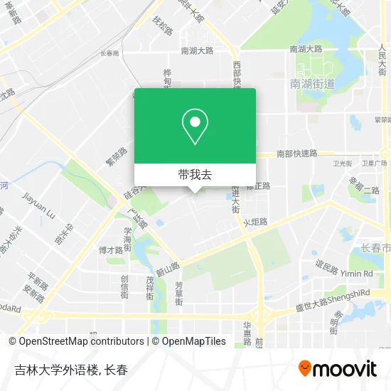吉林大学外语楼地图