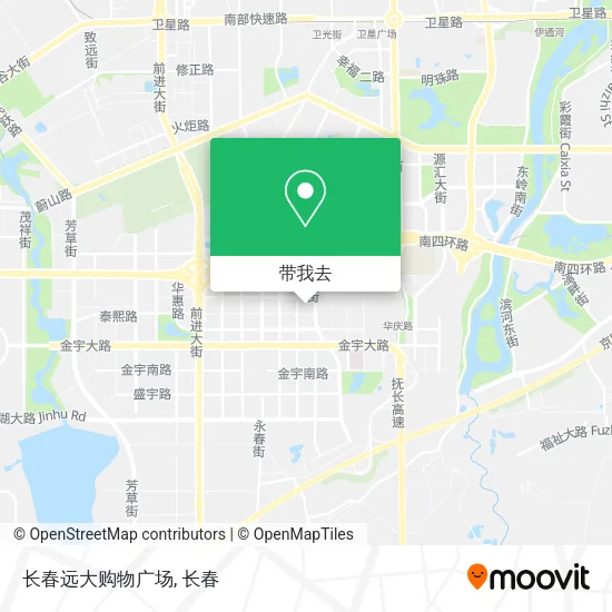 长春远大购物广场地图
