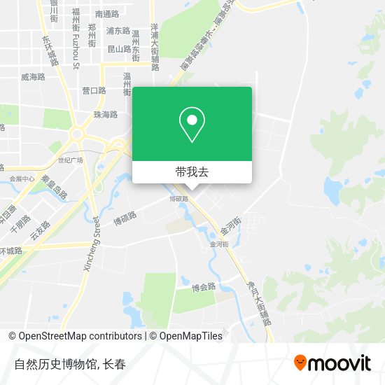 自然历史博物馆地图