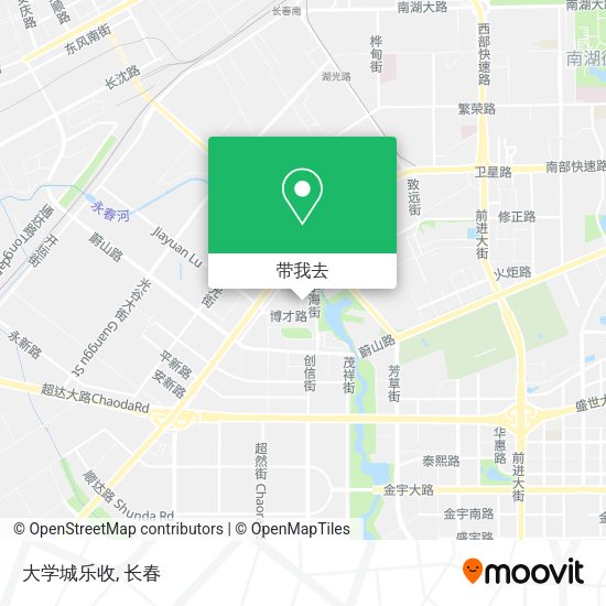 大学城乐收地图