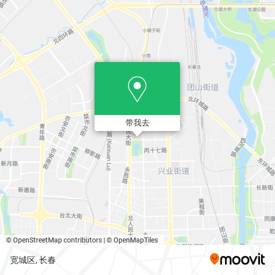 宽城区地图